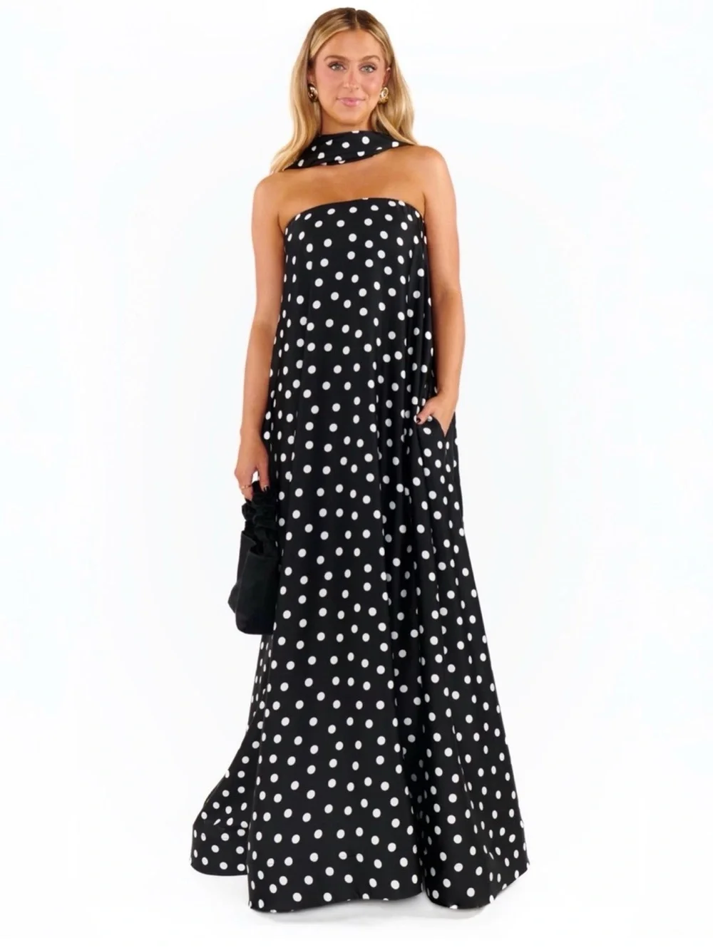 Show Me Your Mumu Polka Dot Tinsley Tube Dress